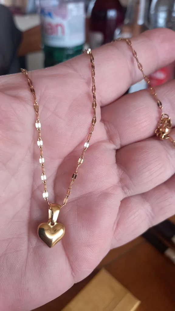 Collier cœur  – photo 3